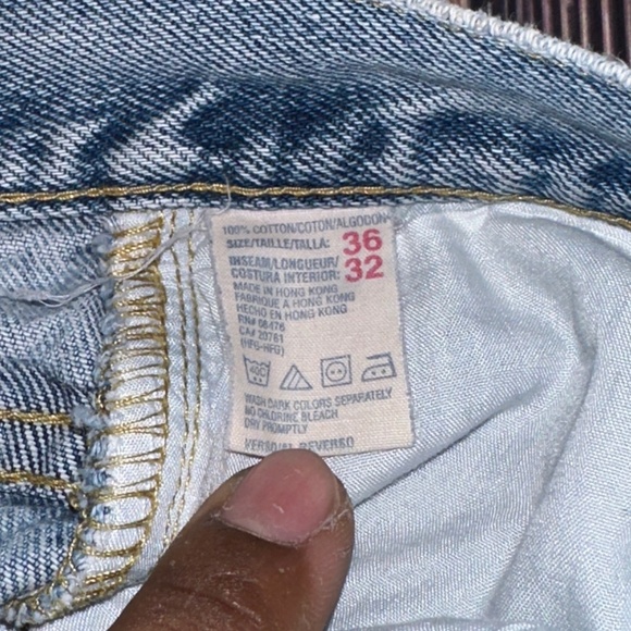 Tommy Hilfiger Vintage 90s Mens Feedom Jeans - Picture 6 of 8